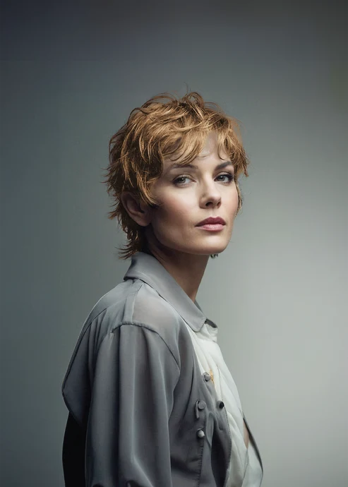 Coffee Blend Short Curly Hair (HH07)