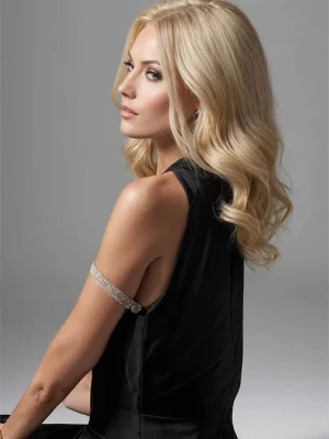 Alternative view of Honey Rooted Soft Wavy Wig