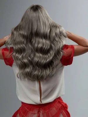 Natural Curl Dark Grey Tuscany Wig